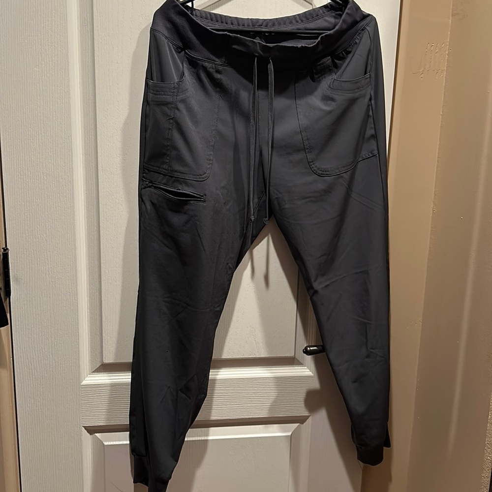 HeartSoul Grey Scrub Pants Size M